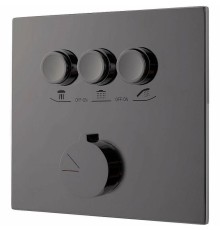 Смеситель для душа Vincea VSCV-431GM Вороненая сталь