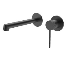 Смеситель для раковины Vincea Rim VBFW-2RM1GM Вороненая сталь