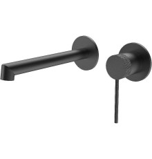 Смеситель для раковины Vincea Rim VBFW-2RM1GM Вороненая сталь