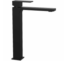 Смеситель для раковины Vincea Cube VBF-1C02MB Черный матовый