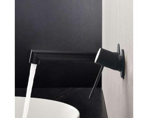 Смеситель для раковины Vincea Desire VBFW-1D1MB Черный матовый