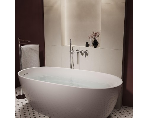 Смеситель для ванны Vincea Villa VTFW-1VL1CH цвет Хром