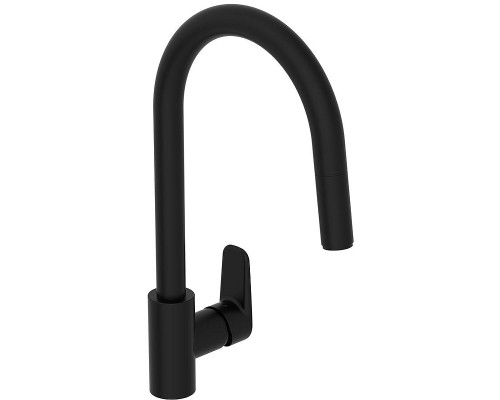 Смеситель для кухни Vitra Flow Soft A4344536EXP Черный матовый