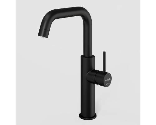 Смеситель для кухни WasserKRAFT A8567 цвет Черный матовый