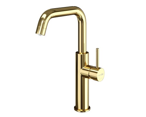 Смеситель для кухни WasserKRAFT A8577 цвет Золото глянцевое