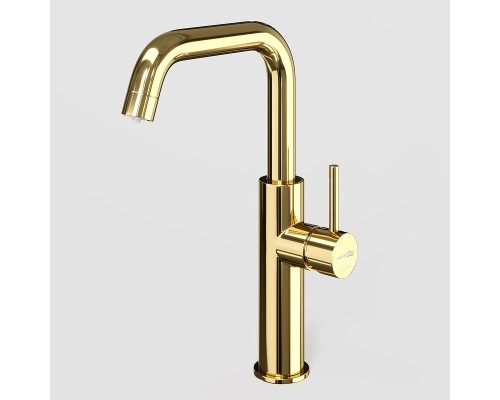 Смеситель для кухни WasserKRAFT A8577 цвет Золото глянцевое
