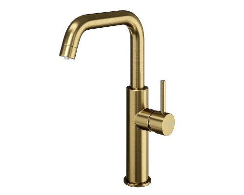 Смеситель для кухни WasserKRAFT A8587 цвет Золото матовое