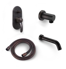 Смеситель для ванны WasserKRAFT A1361.049.111.113.053 цвет Темная бронза