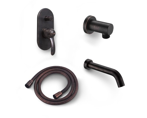 Смеситель для ванны WasserKRAFT A1361.049.111.113.053 цвет Темная бронза