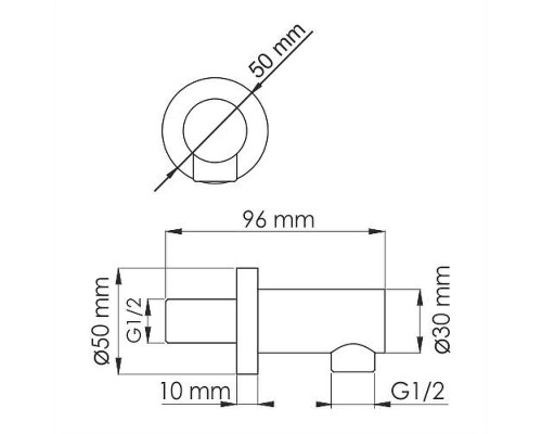 Смеситель для ванны WasserKRAFT A1361.049.111.113.053 цвет Темная бронза