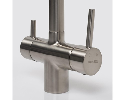 Смеситель для кухни WasserKRAFT A8027 Никель