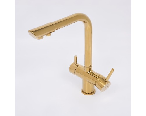Смеситель для кухни WasserKRAFT A8377 Золото