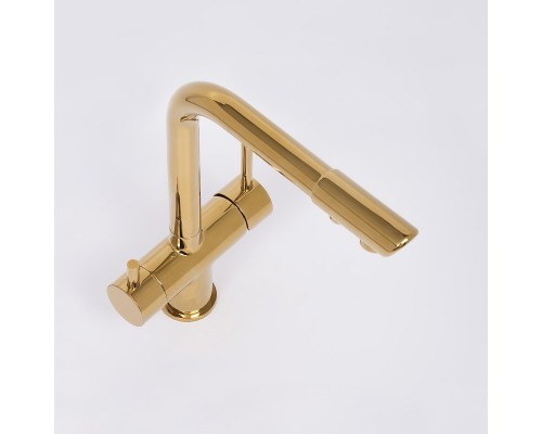 Смеситель для кухни WasserKRAFT A8377 Золото