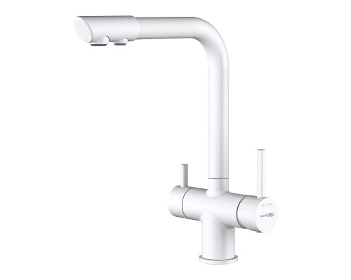 Смеситель для кухни WasserKRAFT A8357 Белый матовый