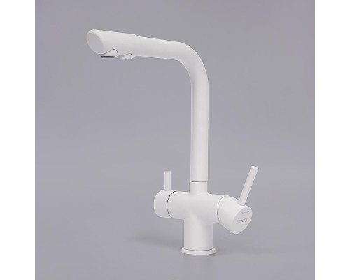 Смеситель для кухни WasserKRAFT A8357 Белый матовый