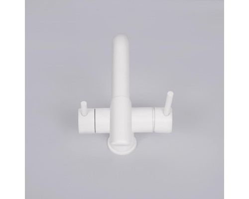 Смеситель для кухни WasserKRAFT A8357 Белый матовый