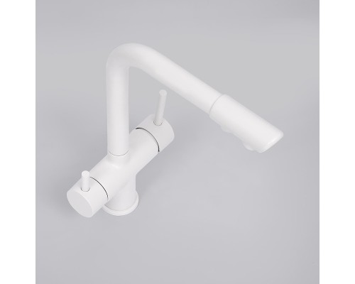 Смеситель для кухни WasserKRAFT A8357 Белый матовый