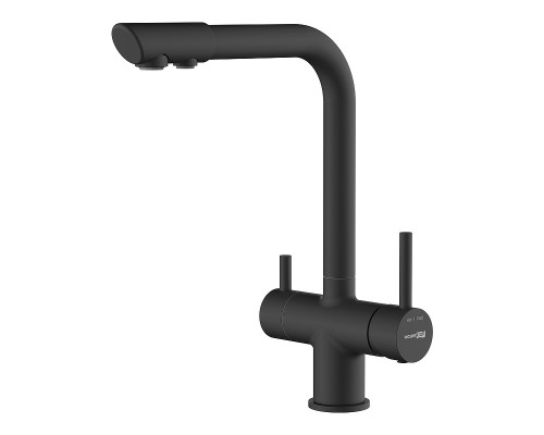Смеситель для кухни WasserKRAFT A8367 Черный матовый