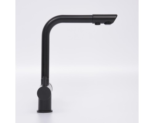 Смеситель для кухни WasserKRAFT A8367 Черный матовый