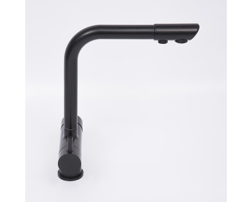 Смеситель для кухни WasserKRAFT A8367 Черный матовый