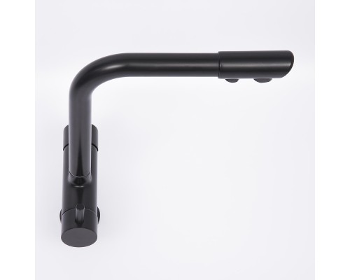 Смеситель для кухни WasserKRAFT A8367 Черный матовый