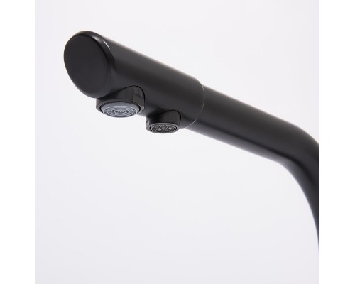 Смеситель для кухни WasserKRAFT A8367 Черный матовый