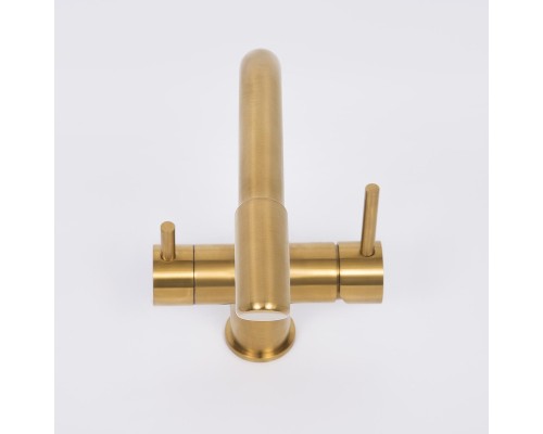 Смеситель для кухни WasserKRAFT A8387 Золото матовое