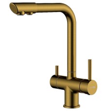 Смеситель для кухни WasserKRAFT A8387 Золото матовое