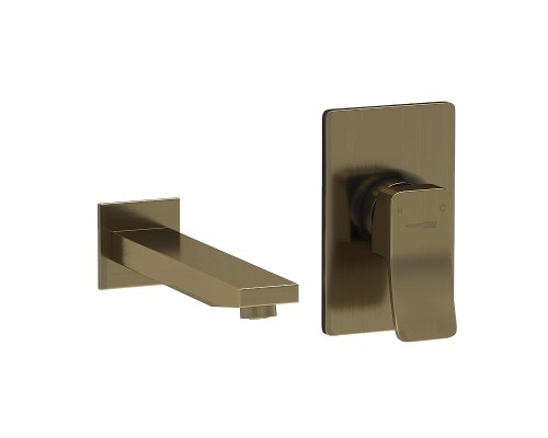 Смеситель для раковины WasserKRAFT A16573 Светлая бронза