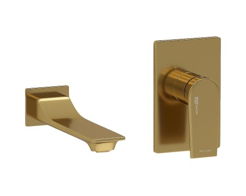 Смеситель для раковины WasserKRAFT A55543 Золото матовое