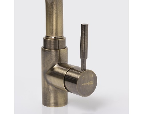 Смеситель для кухни WasserKRAFT A8237 Светлая бронза