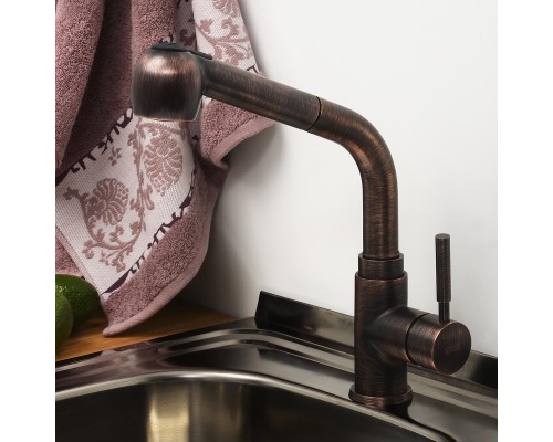 Смеситель для кухни WasserKRAFT A8247 Темная бронза