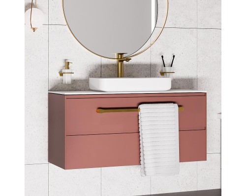 Смеситель для раковины WasserKRAFT Aisch 5503H Золото матовое