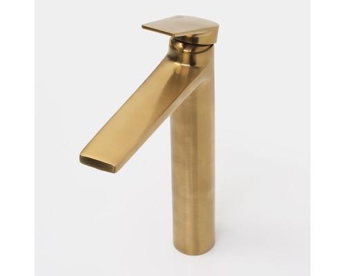 Смеситель для раковины WasserKRAFT Aisch 5503H Золото матовое