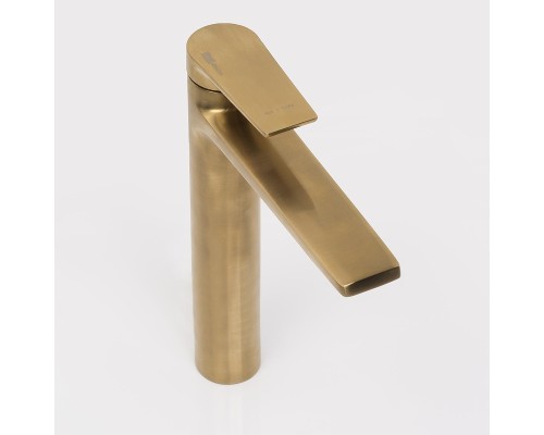 Смеситель для раковины WasserKRAFT Aisch 5503H Золото матовое