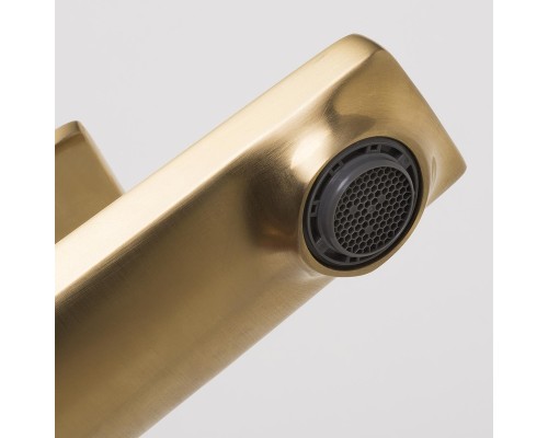 Смеситель для раковины WasserKRAFT Aisch 5503H Золото матовое