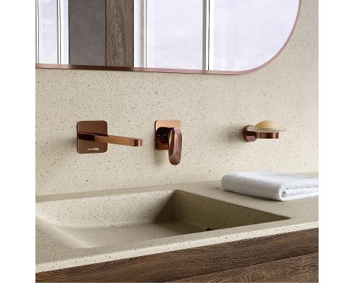 Смеситель для раковины WasserKRAFT Asphe A7751.289 Розовое золото