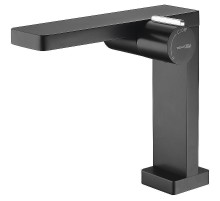 Смеситель для раковины WasserKRAFT Elbе 7410 Черный матовый