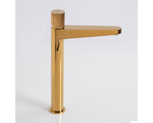 Смеситель для раковины WasserKRAFT Ems 7603H Золото глянцевое