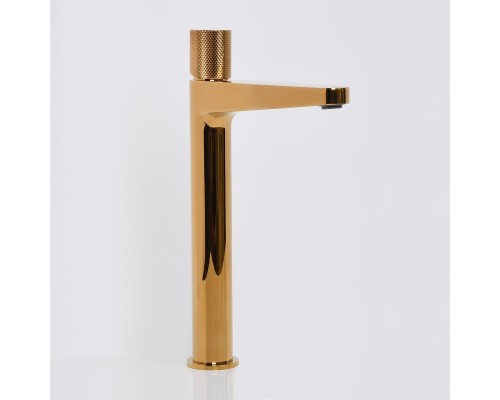 Смеситель для раковины WasserKRAFT Ems 7603H Золото глянцевое