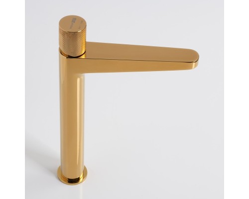 Смеситель для раковины WasserKRAFT Ems 7603H Золото глянцевое