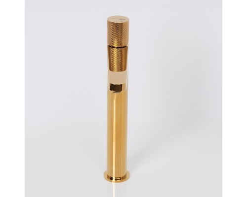 Смеситель для раковины WasserKRAFT Ems 7603H Золото глянцевое