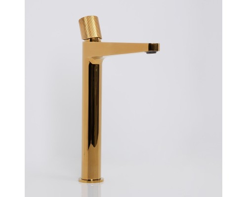 Смеситель для раковины WasserKRAFT Ems 7603H Золото глянцевое