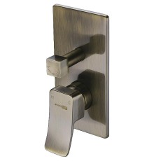 Смеситель для душа WasserKRAFT Exter 1641 Светлая бронза