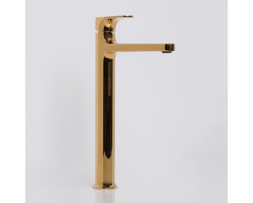 Смеситель для раковины WasserKRAFT Neckar 2103H Золото глянцевое