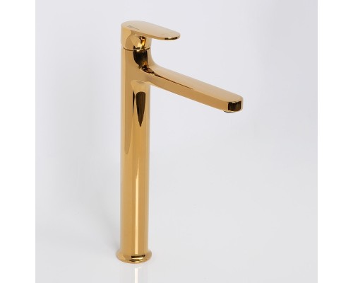 Смеситель для раковины WasserKRAFT Neckar 2103H Золото глянцевое