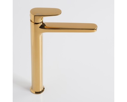 Смеситель для раковины WasserKRAFT Neckar 2103H Золото глянцевое