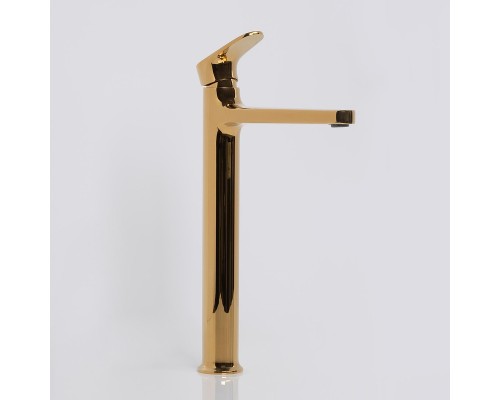 Смеситель для раковины WasserKRAFT Neckar 2103H Золото глянцевое