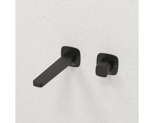 Смеситель для раковины WasserKRAFT Nuthe A9151.315 Черный матовый