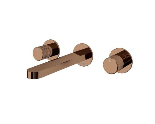 Смеситель для раковины WasserKRAFT Paar 8845 Розовое золото